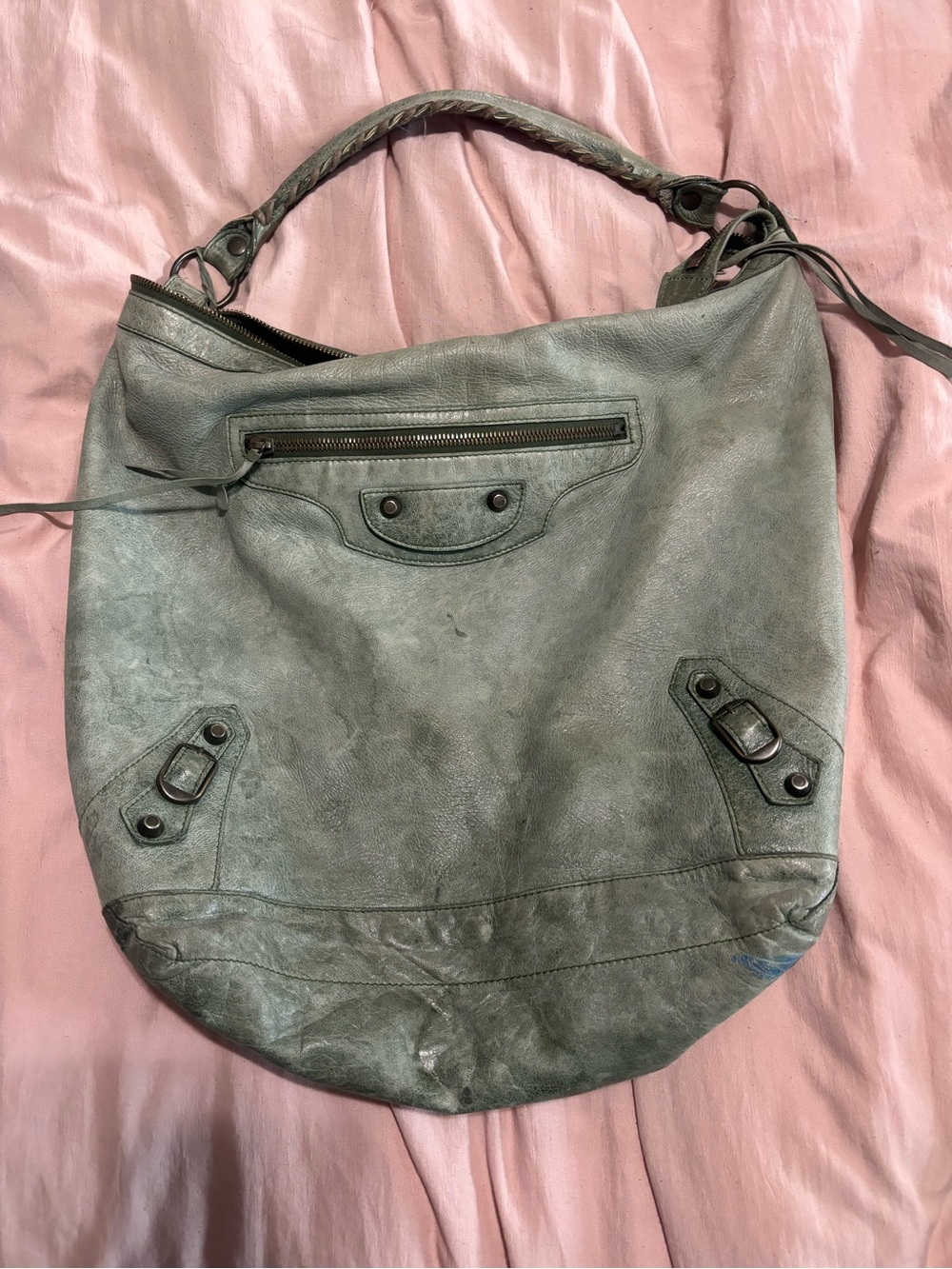 Authentic Balenciaga hobo bag courier